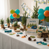 Kids Camping Birthday Party Decor Bundle | Printable Party Kit