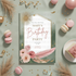 Boho Garden Birthday Invitation | Editable Modern Floral Template