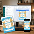 Blue Castle Prince Birthday Invitation | Editable Party Invitation