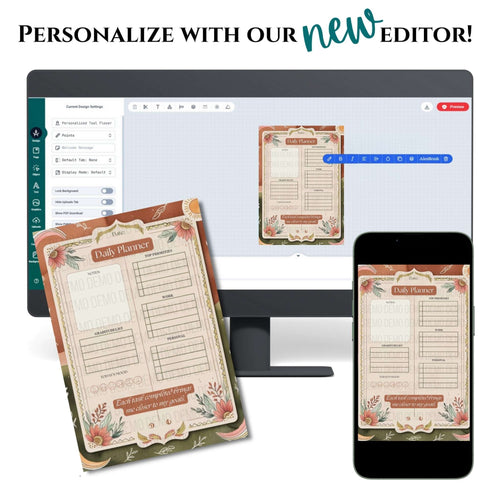 Boho Planner Set