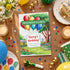 Bright & Cheerful Balloon Birthday Invitation
