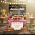 Summer BBQ Birthday Invitation Editable Digital Template