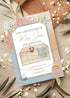 Crib Girl Baby Shower Invitation