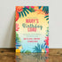 Luau Party Invite