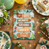 Whimsical Monkey Jungle Birthday Invitation