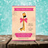 Personalized Giraffe Baby Shower Invitation II