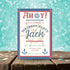 Personalized Nautical Birthday Party Invitation
