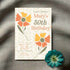 Personalized Orange Milestone Birthday Invitation