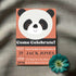 Personalized Panda Birthday Party Invitation