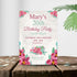 Personalized Pink Peony Milestone Birthday Invitation
