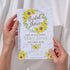 Personalized Sunflower Bridal Shower Invite