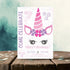 Personalized Unicorn Face Birthday Invitation