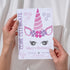 Personalized Unicorn Face Birthday Invitation