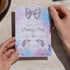 Personalized Unicorn Birthday Invitation with Bow – Editable Template