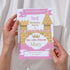 Personalized Castle Invitation | Pink