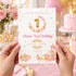 Princess First Birthday Personalized Invitation