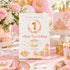 Princess First Birthday Personalized Invitation