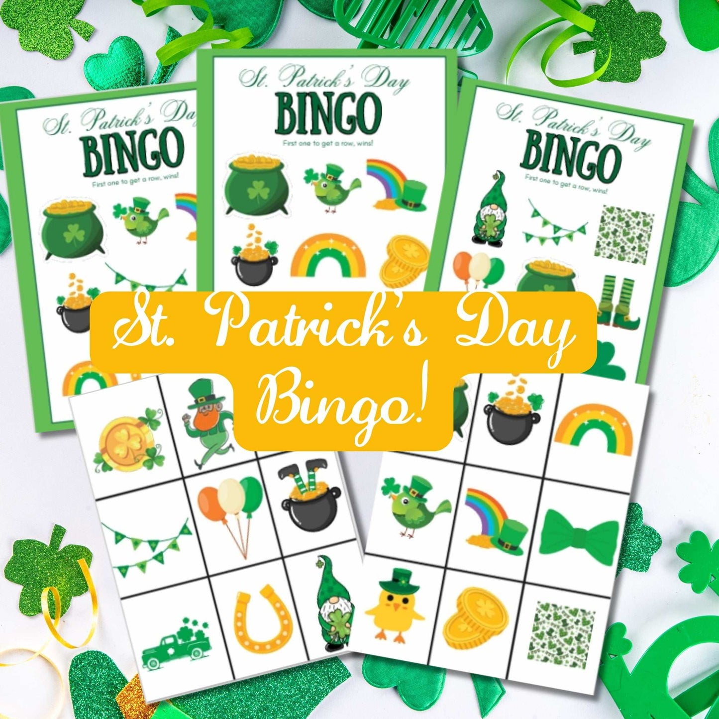 Leprechaun Printable Bingo Game