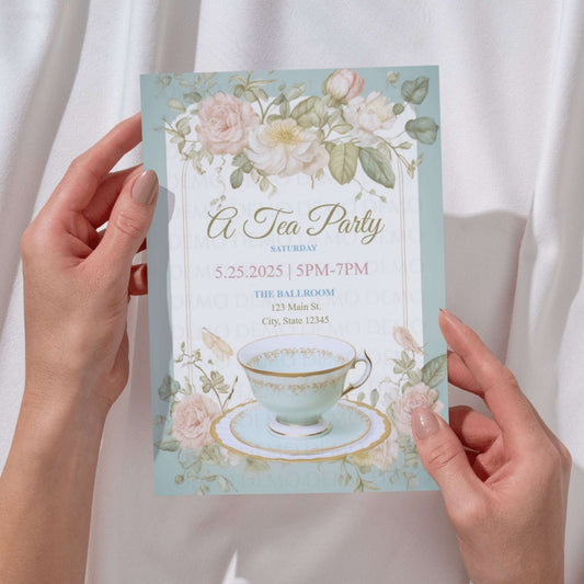 Teatime Delights Invite