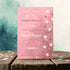 Twinkle Star Girl Baby Shower Personalized Invite