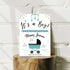 Personalized Boy Buggy Baby Shower Invite