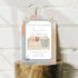 Personalized Boy Crib Baby Shower Invitation
