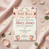 Classic Floral Bridal Shower Invitation | Editable Elegant Party Template