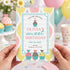 Personalized Cupcake Birthday Invitation