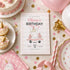 Polka Dot Unicorn Birthday Invitation | Editable Party Invitation