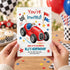Race Car Birthday Invitation for Kids