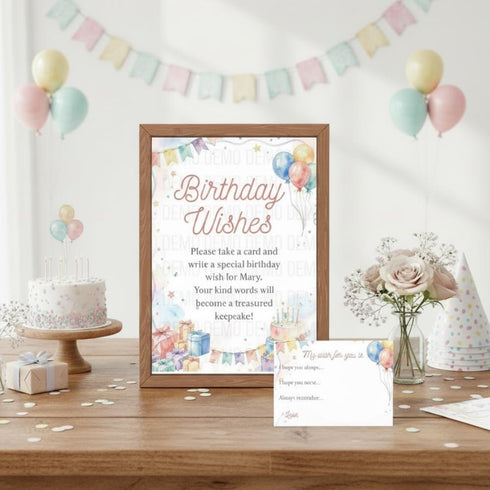 Neutral Birthday Party Collection | DIY Decorations, Games & Party Signs