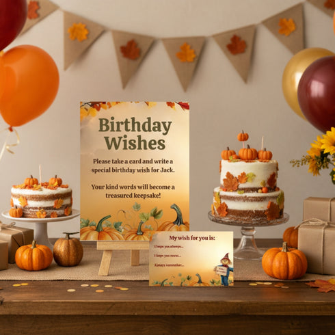 Pumpkin Birthday Party Collection | Fall Party Decor