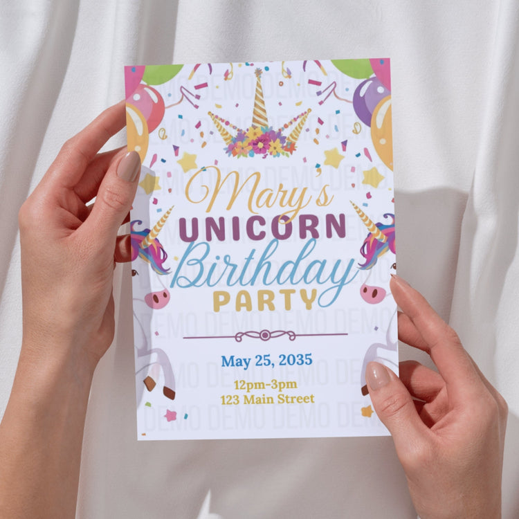 Birthday – Kids Invitations