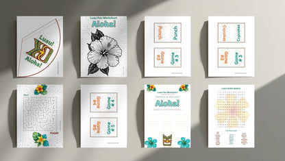 Luau Party Printables