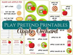 Apple Orchard Pretend Play Printable