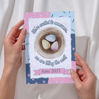 Bird’s Nest Pregnancy Announcement – Personalized Printable Reveal