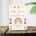 Boho Baby Shower Invitation