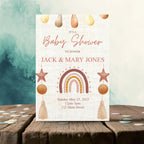 Boho Baby Shower Invitation