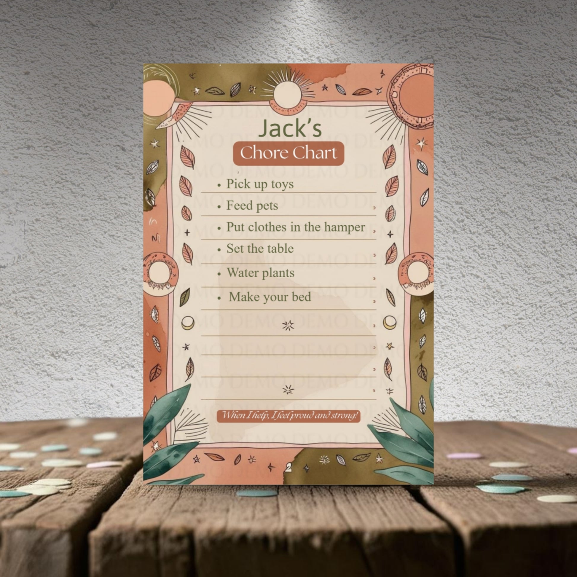 Boho Planner Set