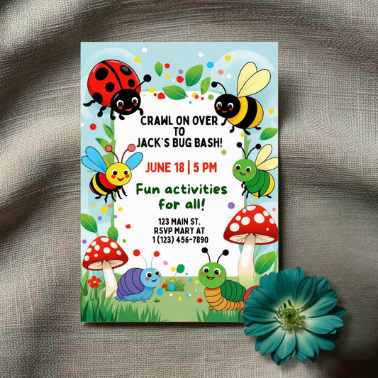 Bug & Critter Party Printable Bundle