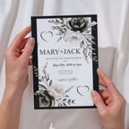 Eventful Elegance Wedding Invitation