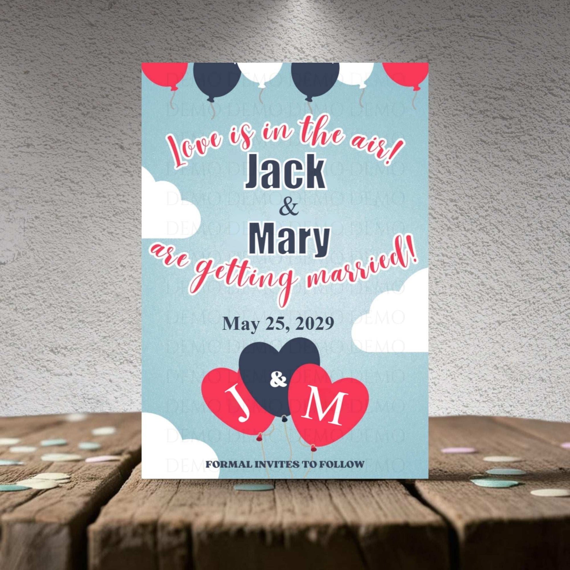 Love is in the Air Announcement