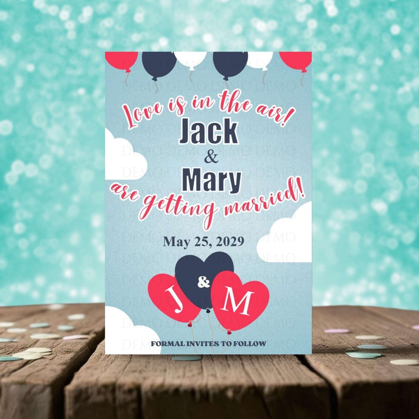 Love is in the Air Announcement