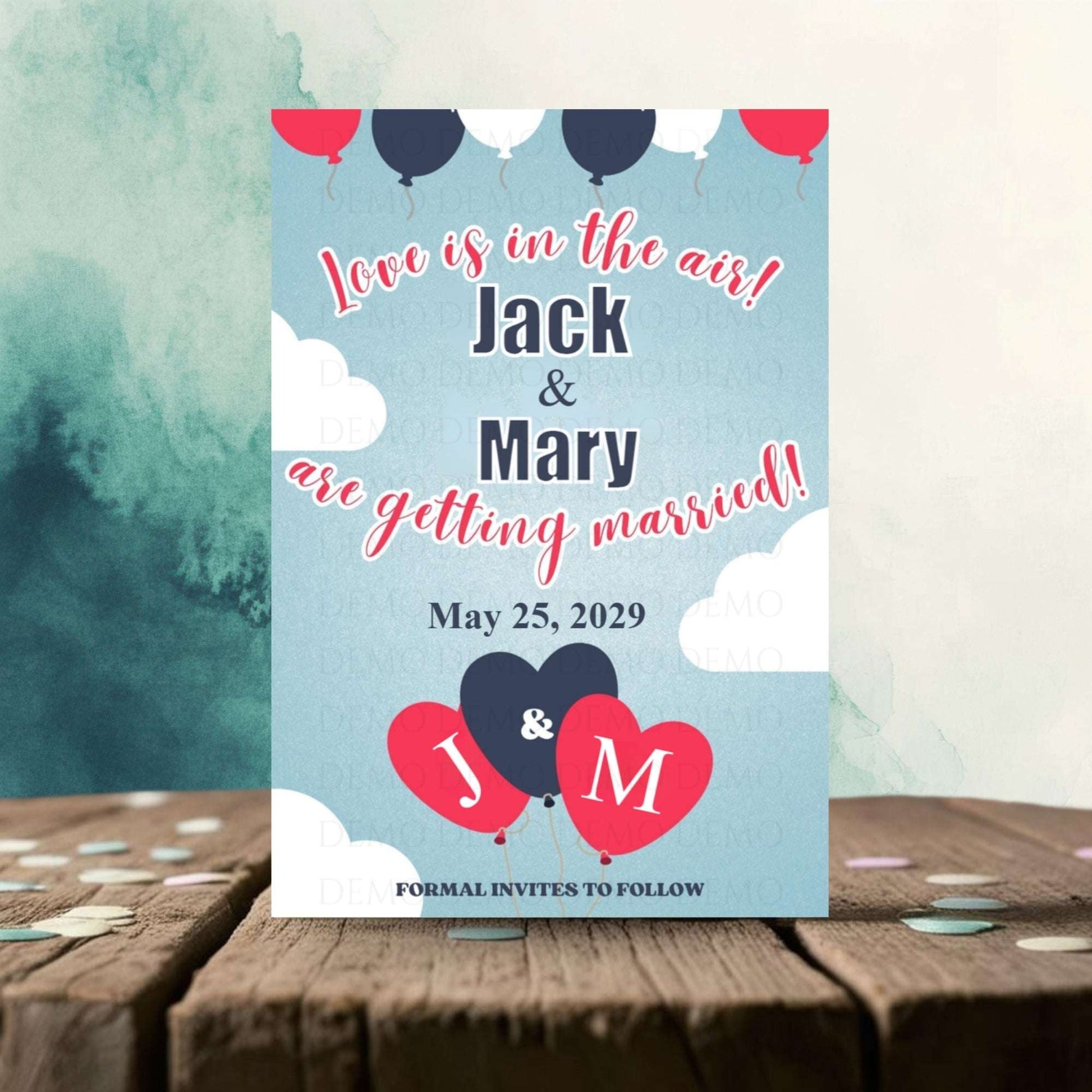 Love is in the Air Announcement