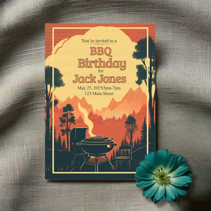 Mountain View BBQ Bash Invite