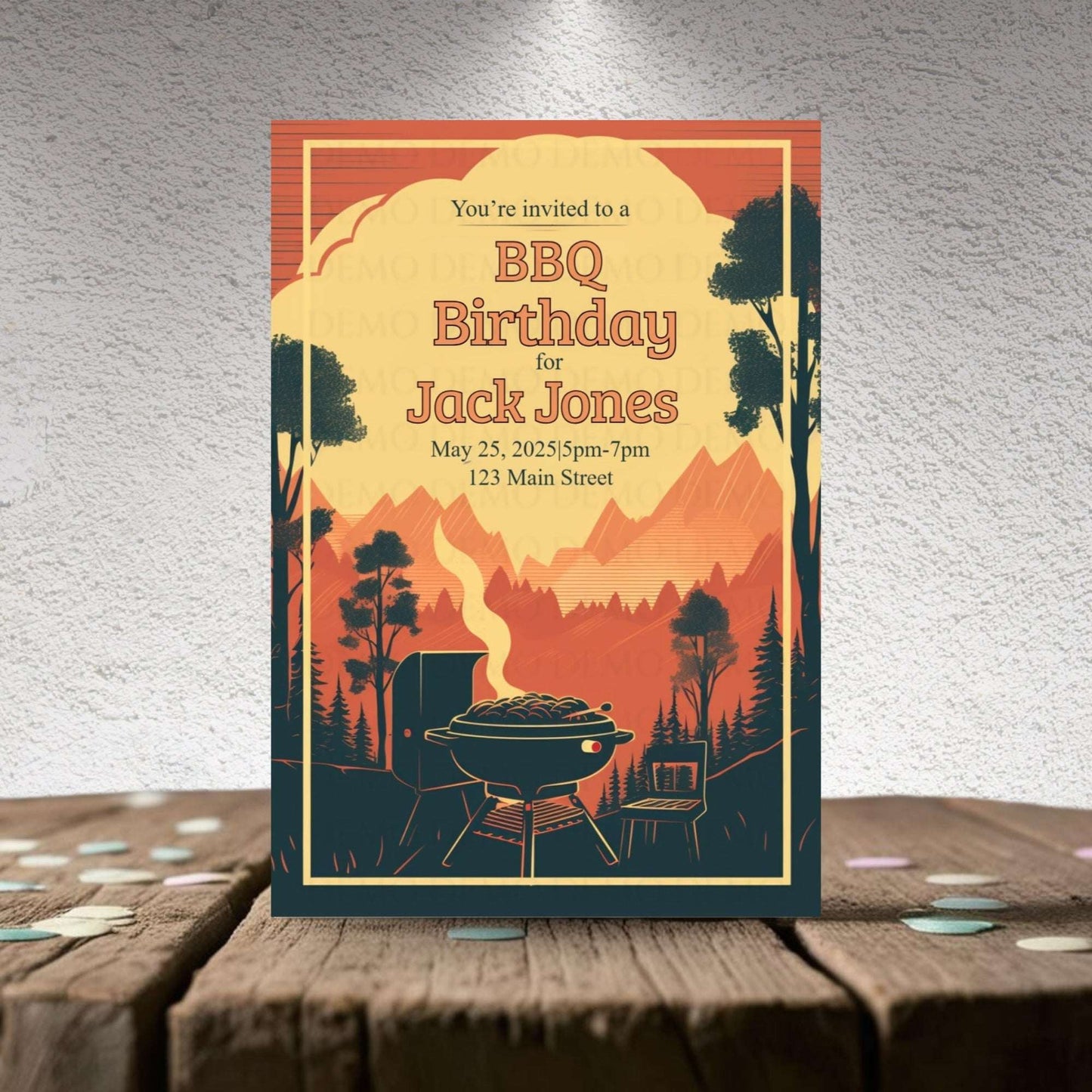 Mountain View BBQ Bash Invite