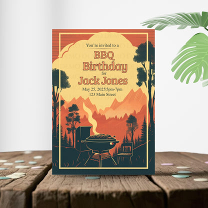 Mountain View BBQ Bash Invite