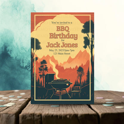 Mountain View BBQ Bash Invite