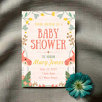 Neutral Baby Shower Invite