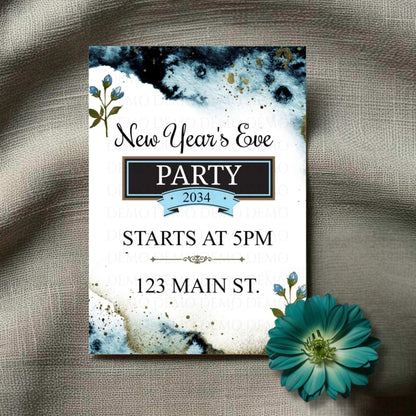 New Year's Eve Personalized Invite